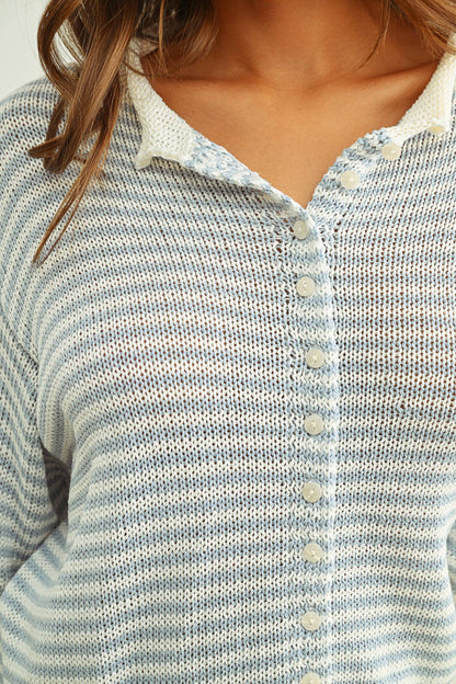 The Shoreline Button-Up Cardi