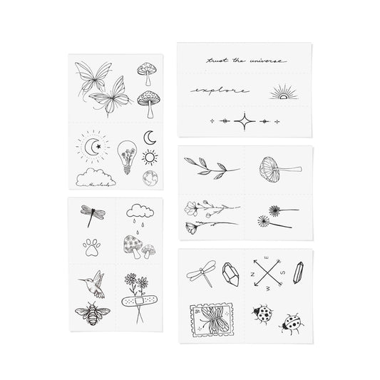 Explorer Temporary Tattoo Pack