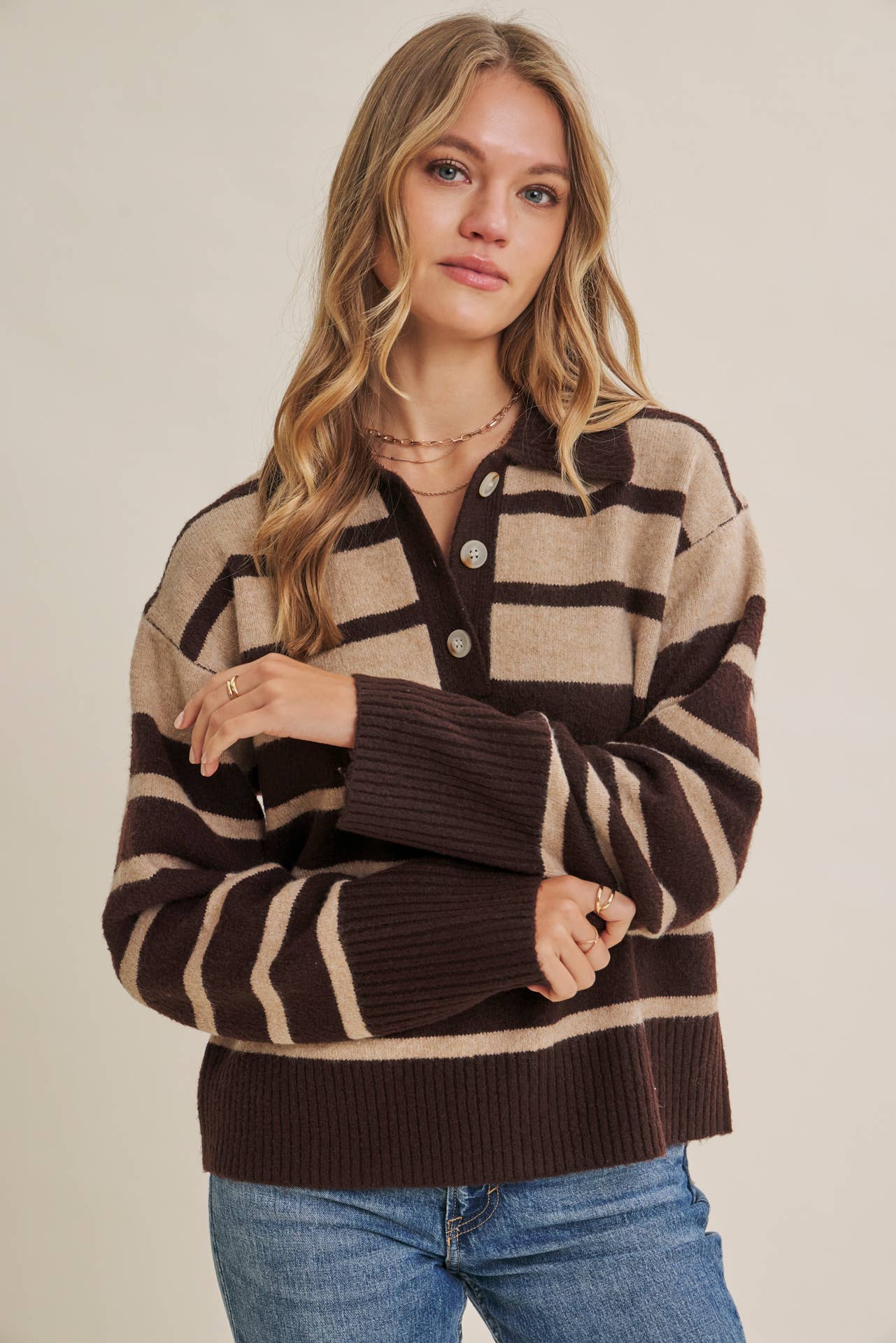 Sunday Harbor Stripe Knit