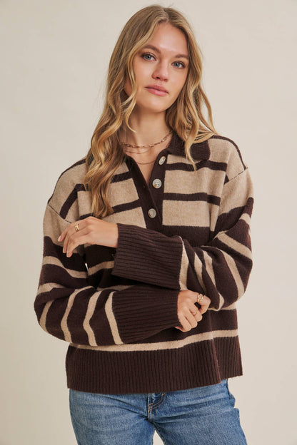 Sunday Harbor Stripe Knit