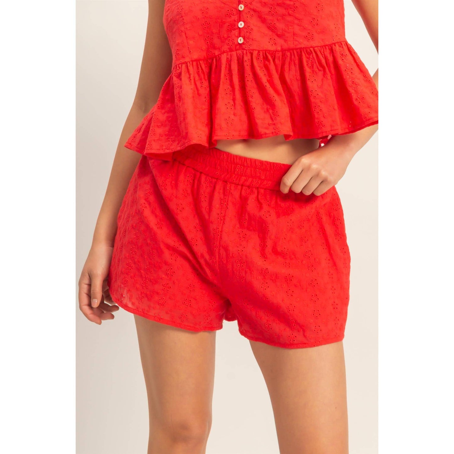 Meadow Eyelet Shorts