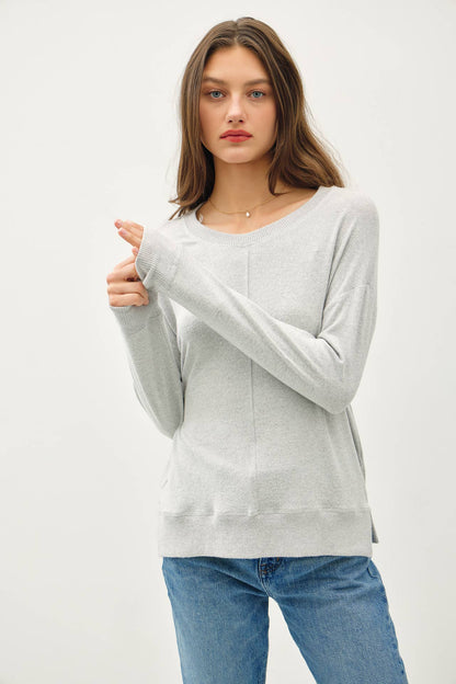 Buttery Soft Hacci Knit Top