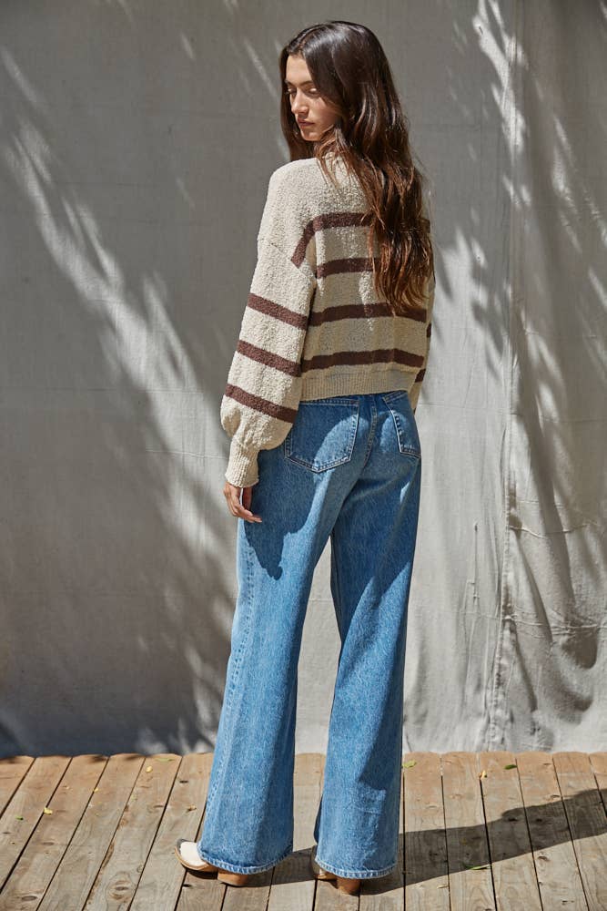 Harbor Stripe Knit Pullover