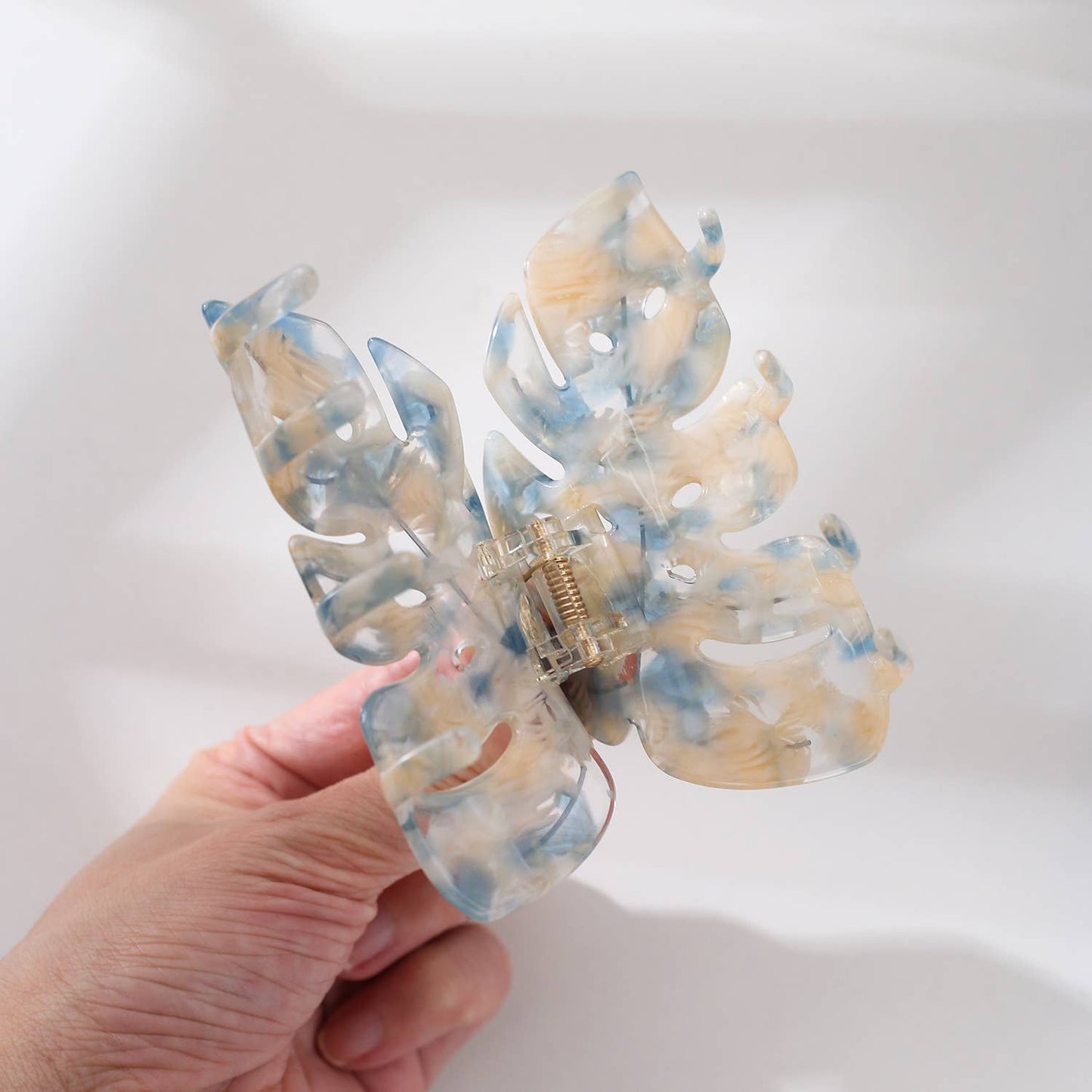 Monstera Leaf Claw Clip - Large