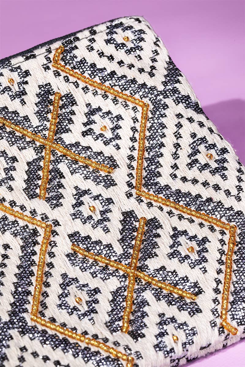Handmade Colorado Ethnic Pattern Clutch