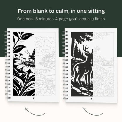 One Color Coloring Book - Animal Edition