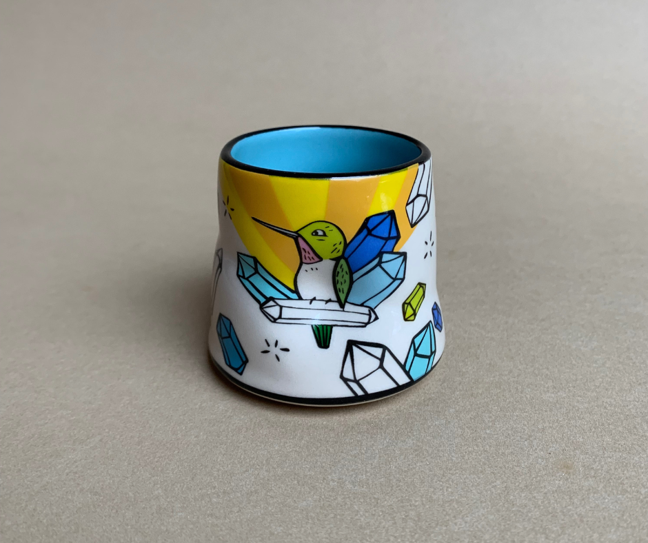 Lucky Hummingbird Cup Small