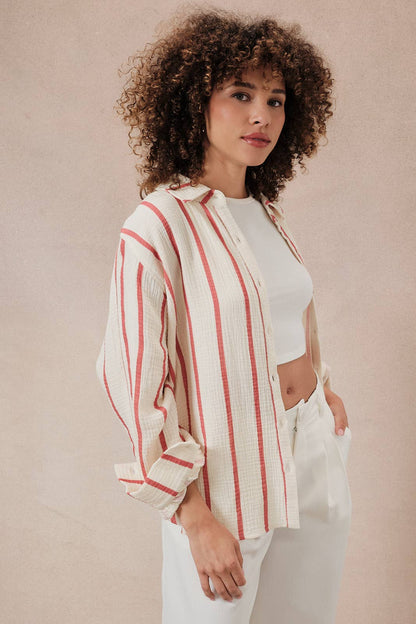 Breezy Stripe Shirt