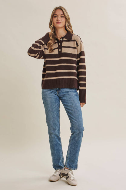 Sunday Harbor Stripe Knit