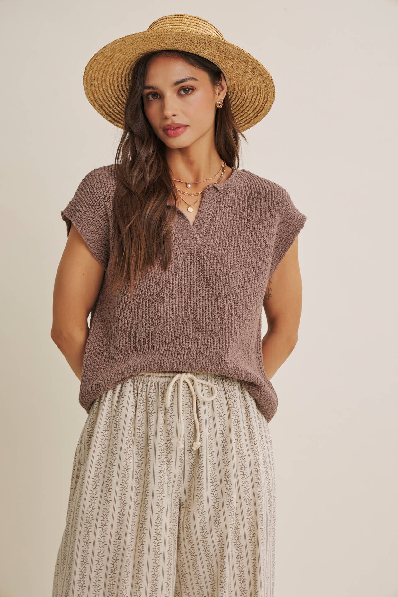 Breezy Cotton Sweater