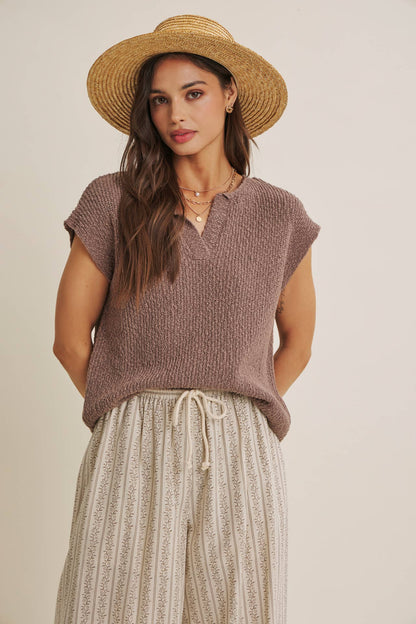 Breezy Cotton Sweater