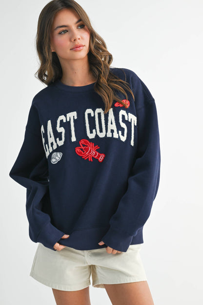 East Coast Graphic Sweatshirt