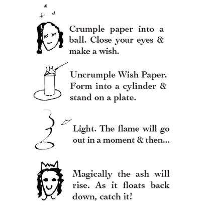Magical Rising Wish Paper (Magenta) - Pastels - Tube of 10