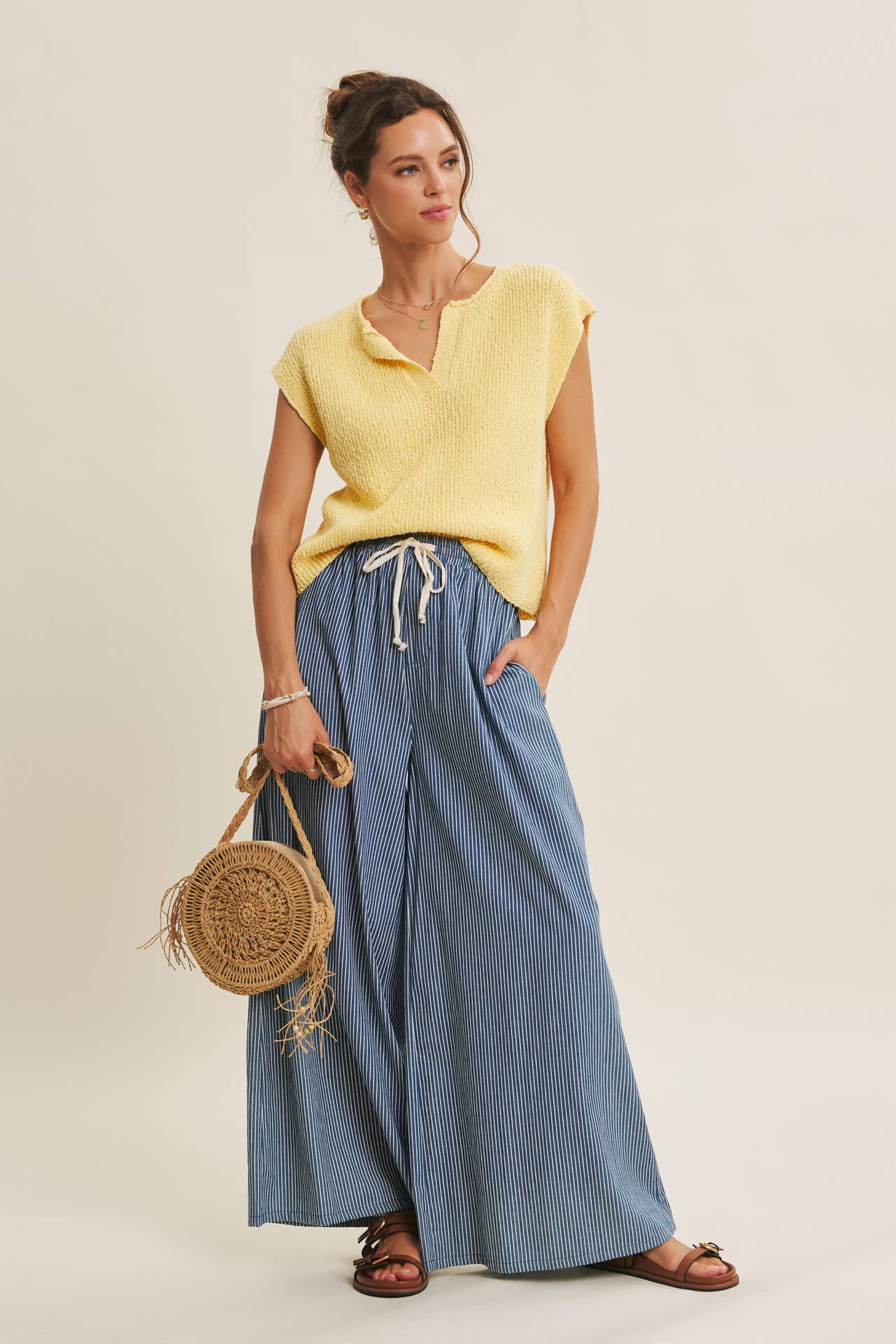 Breezy Cotton Sweater