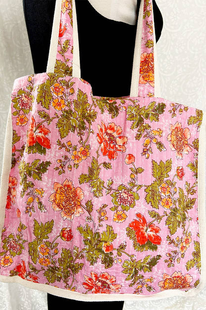 Kantha Reuseable Market Bags