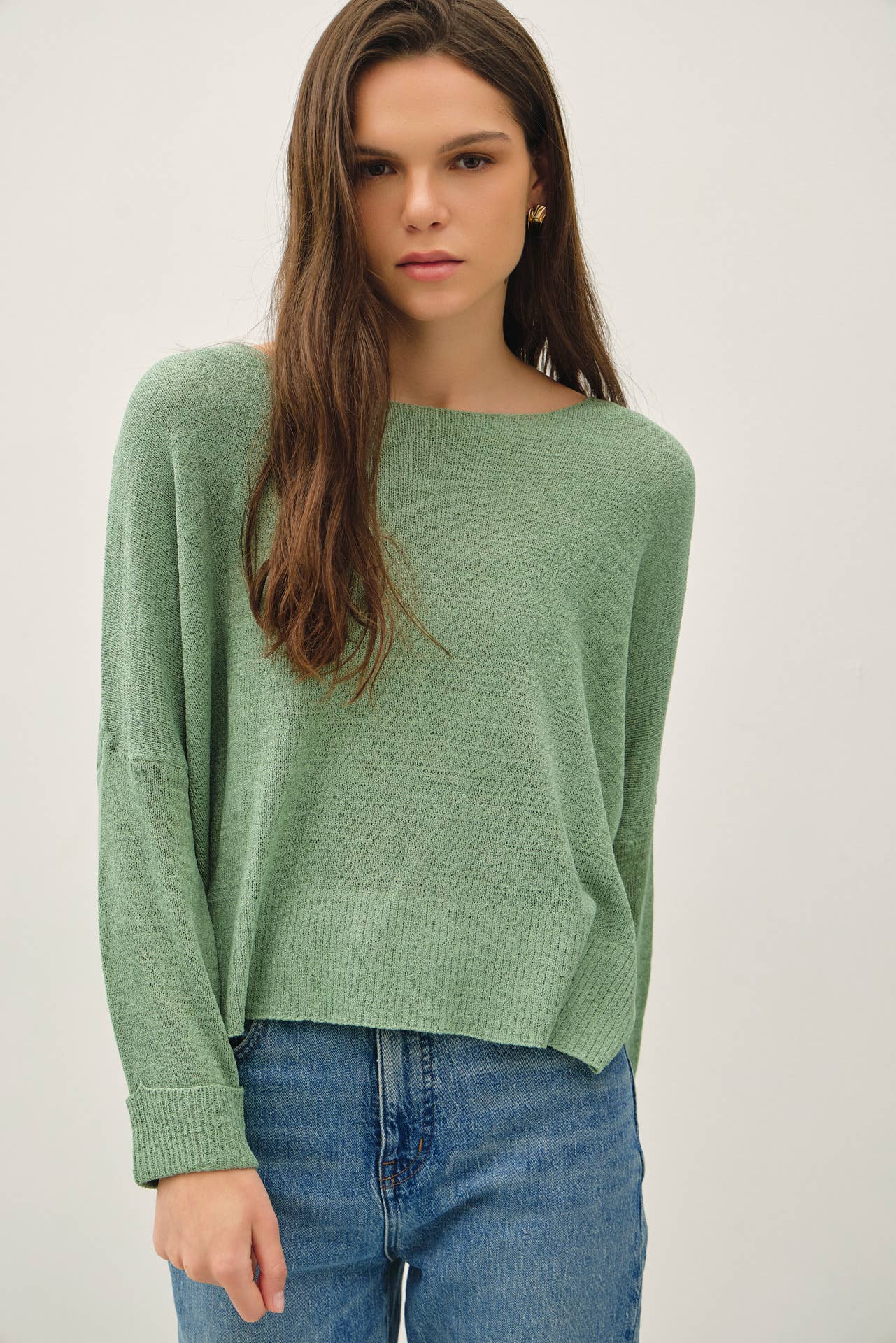 Breezy Boatneck Sweater