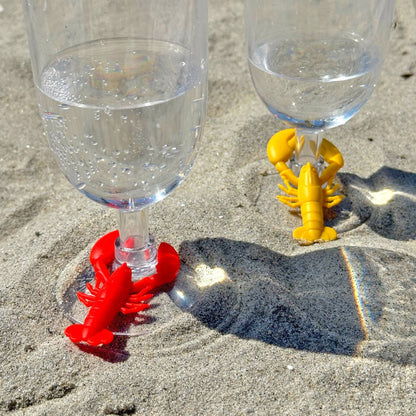 PARTY PINCHERS - Lobster Drink Markers - Set of 6