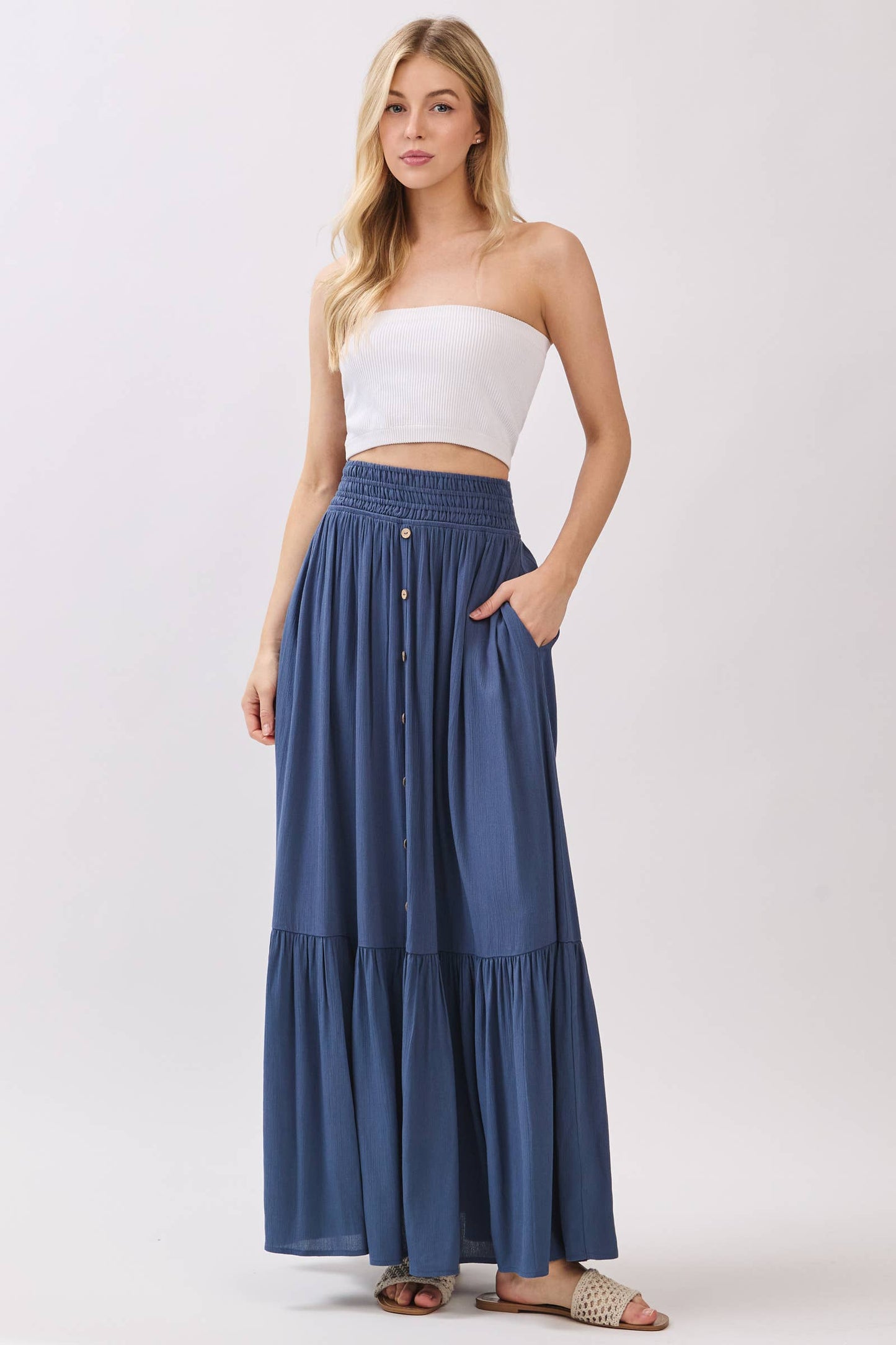 Easy Days Ruffle Maxi