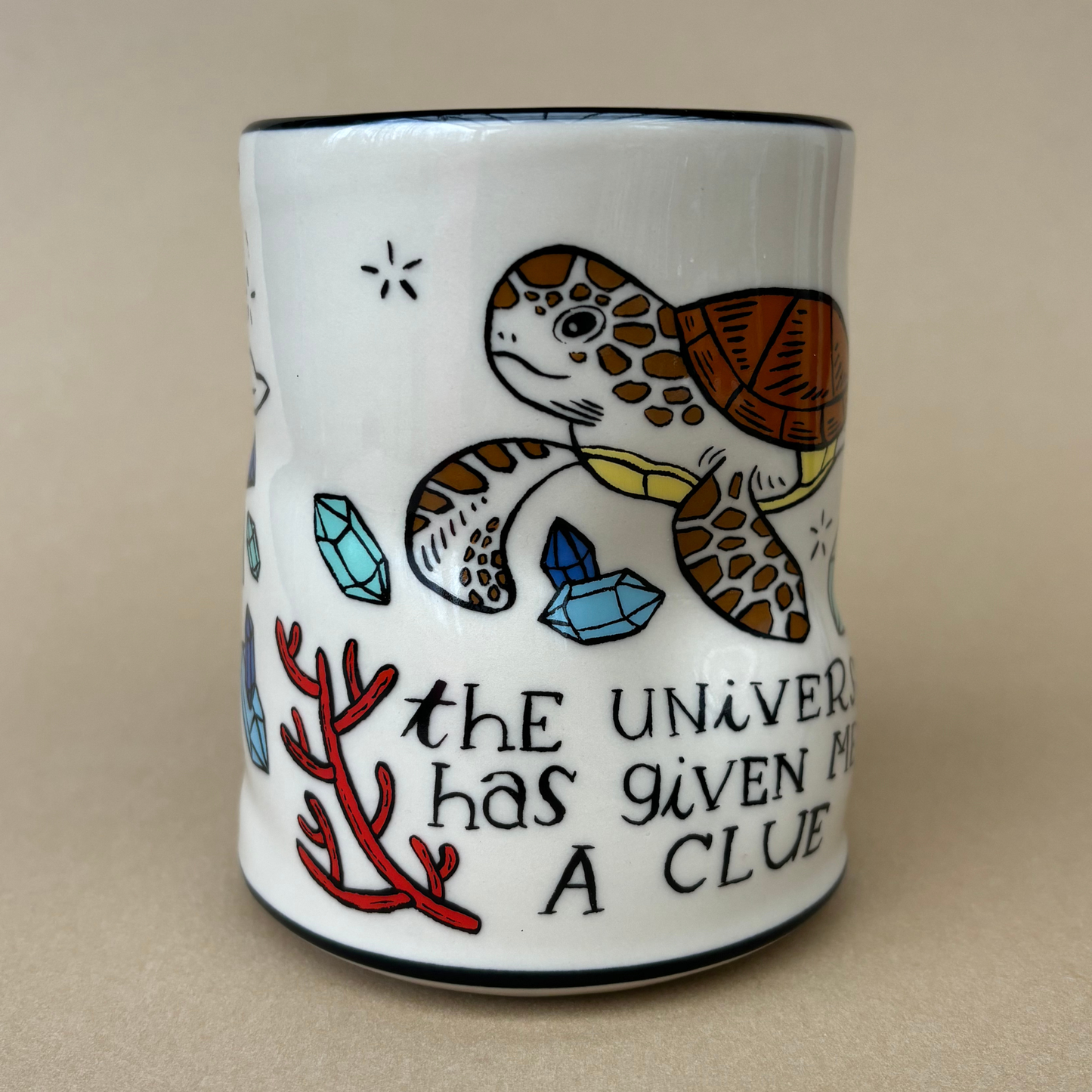 Lucky Sea Turtle Mug - XL