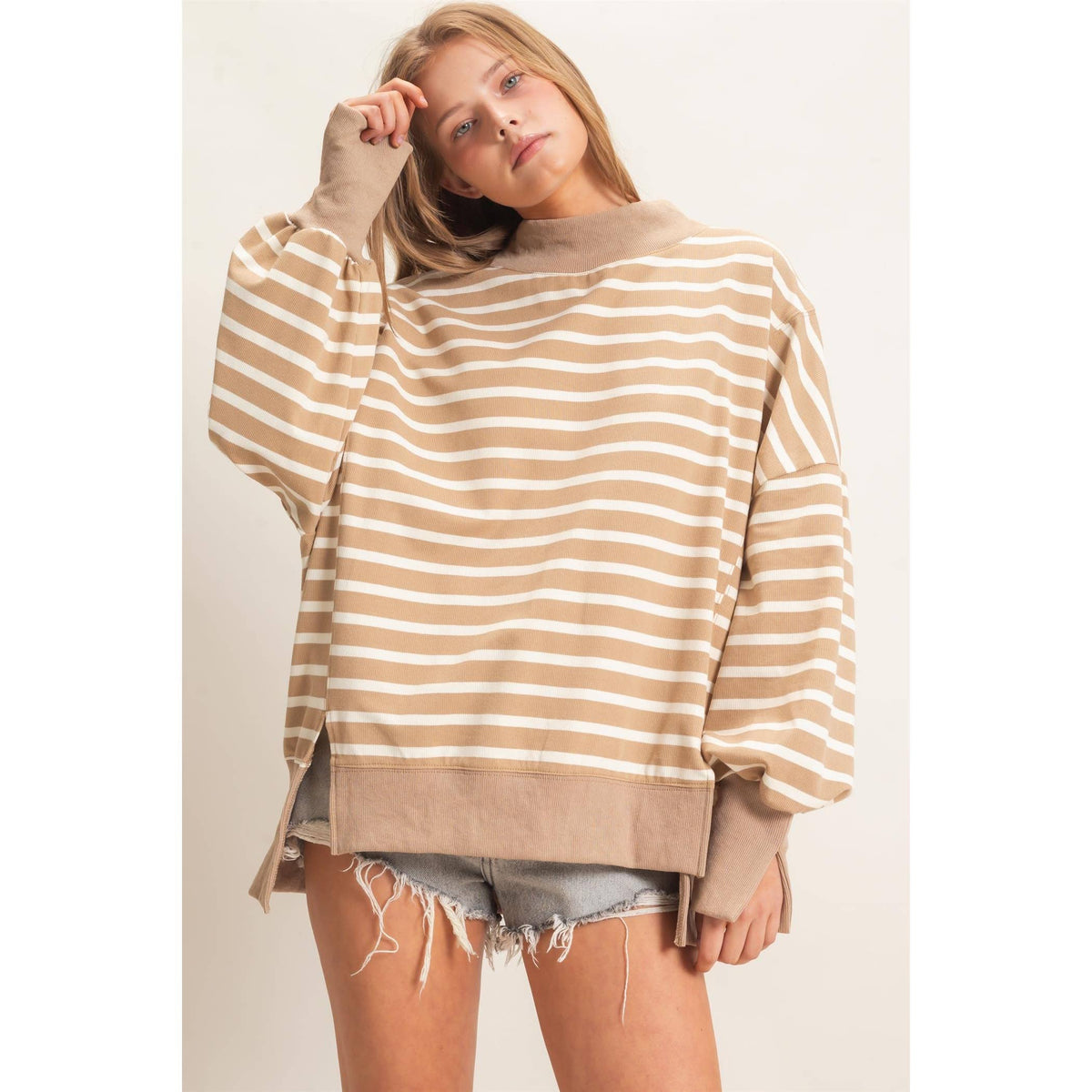 Harbor Stripe Pullover