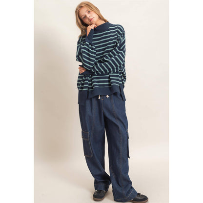 Harbor Stripe Pullover