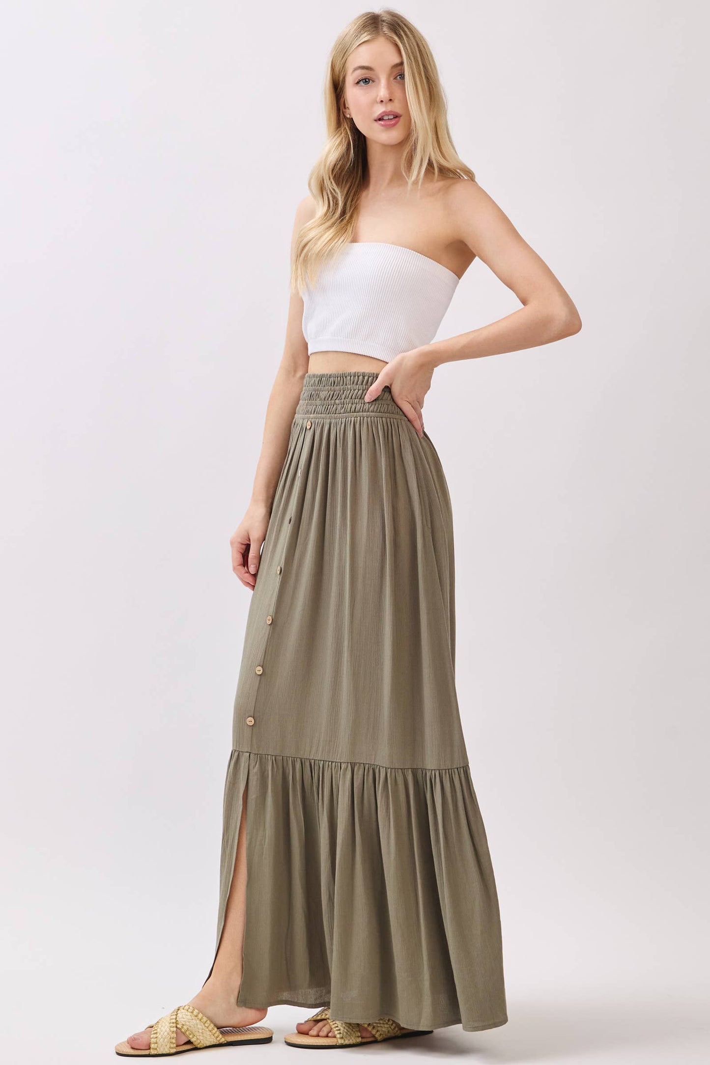 Easy Days Ruffle Maxi