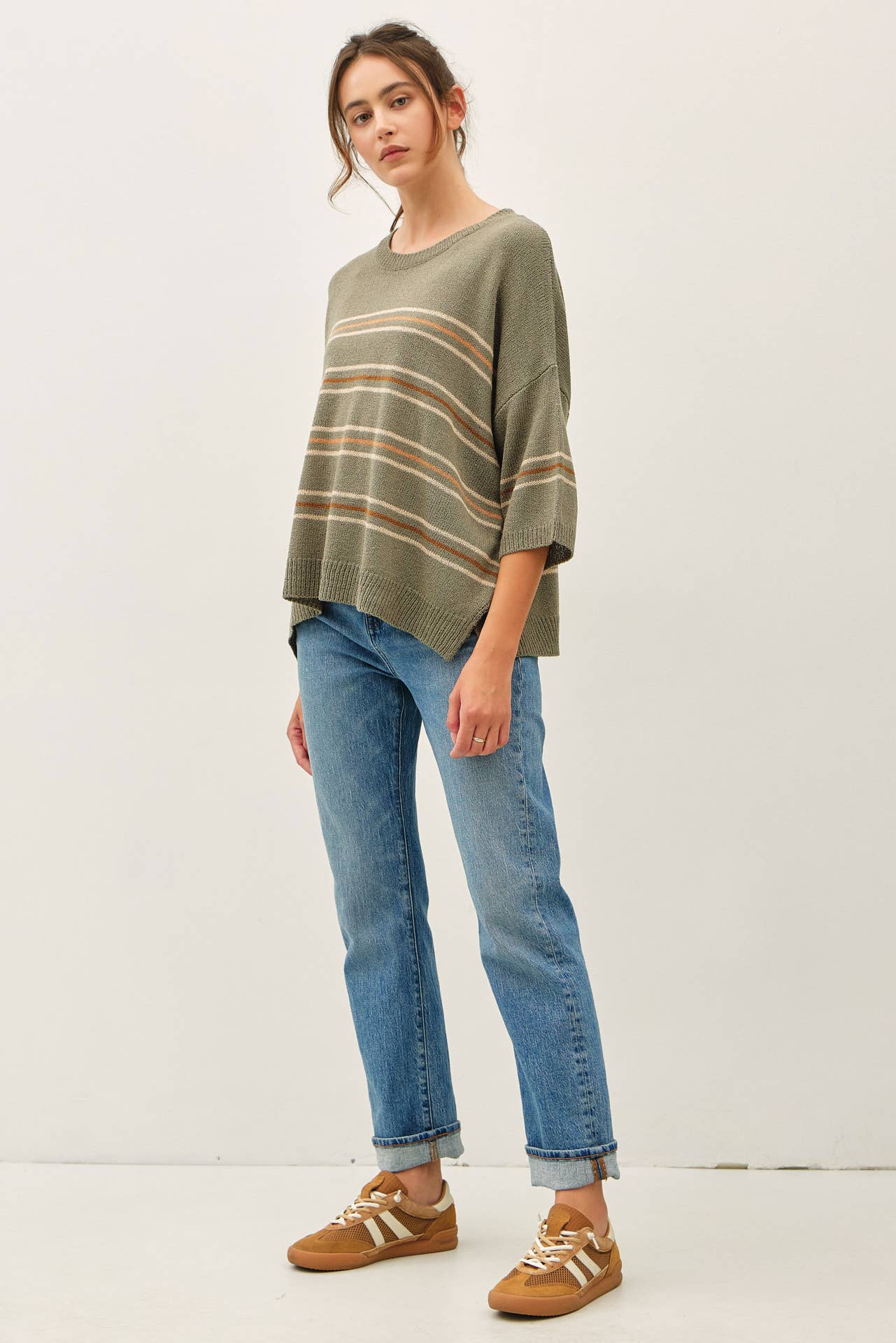 Sunwashed Stripe Pullover