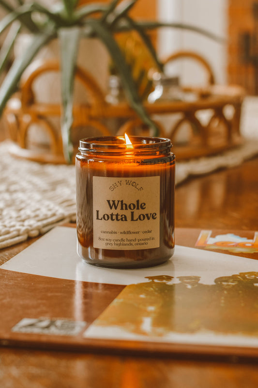 Whole Lotta Love - Boho Candle, Led Zeppelin, Rocker Chick