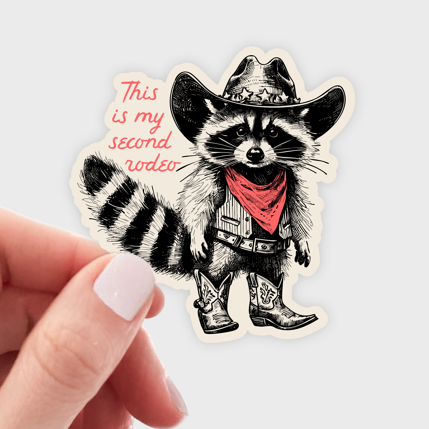 This is My Second Rodeo Sticker