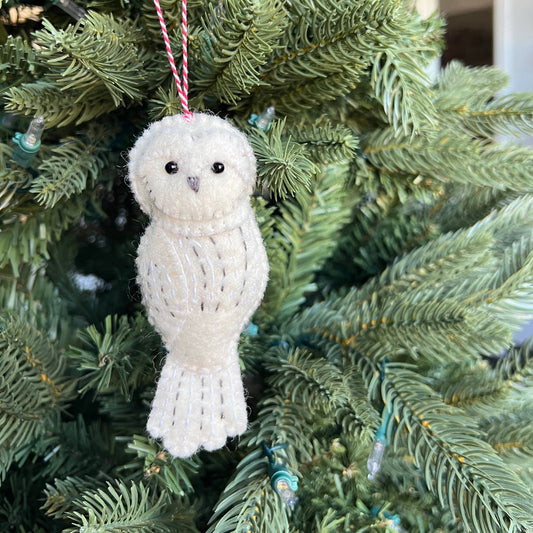 Snowy Owl Ornament