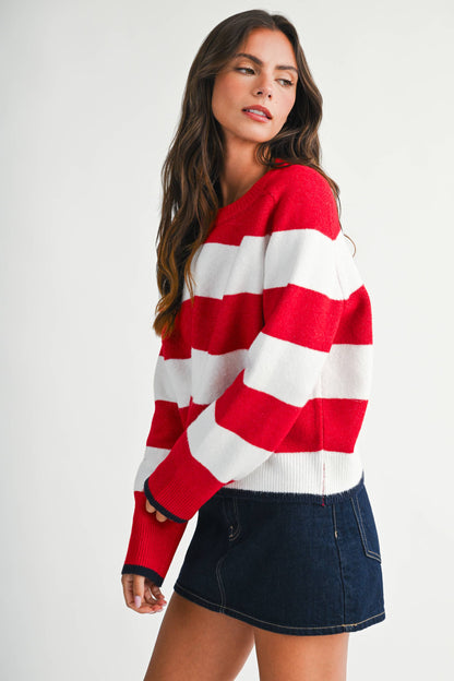 Tide Stripe Sweater