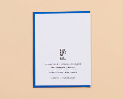 Letterpress Birthday Balloons Bouquet Card