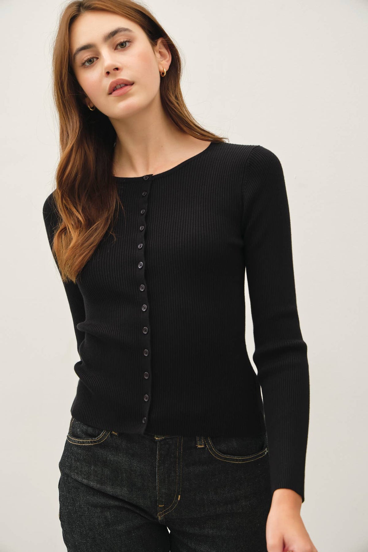 Nora Button Cardigan