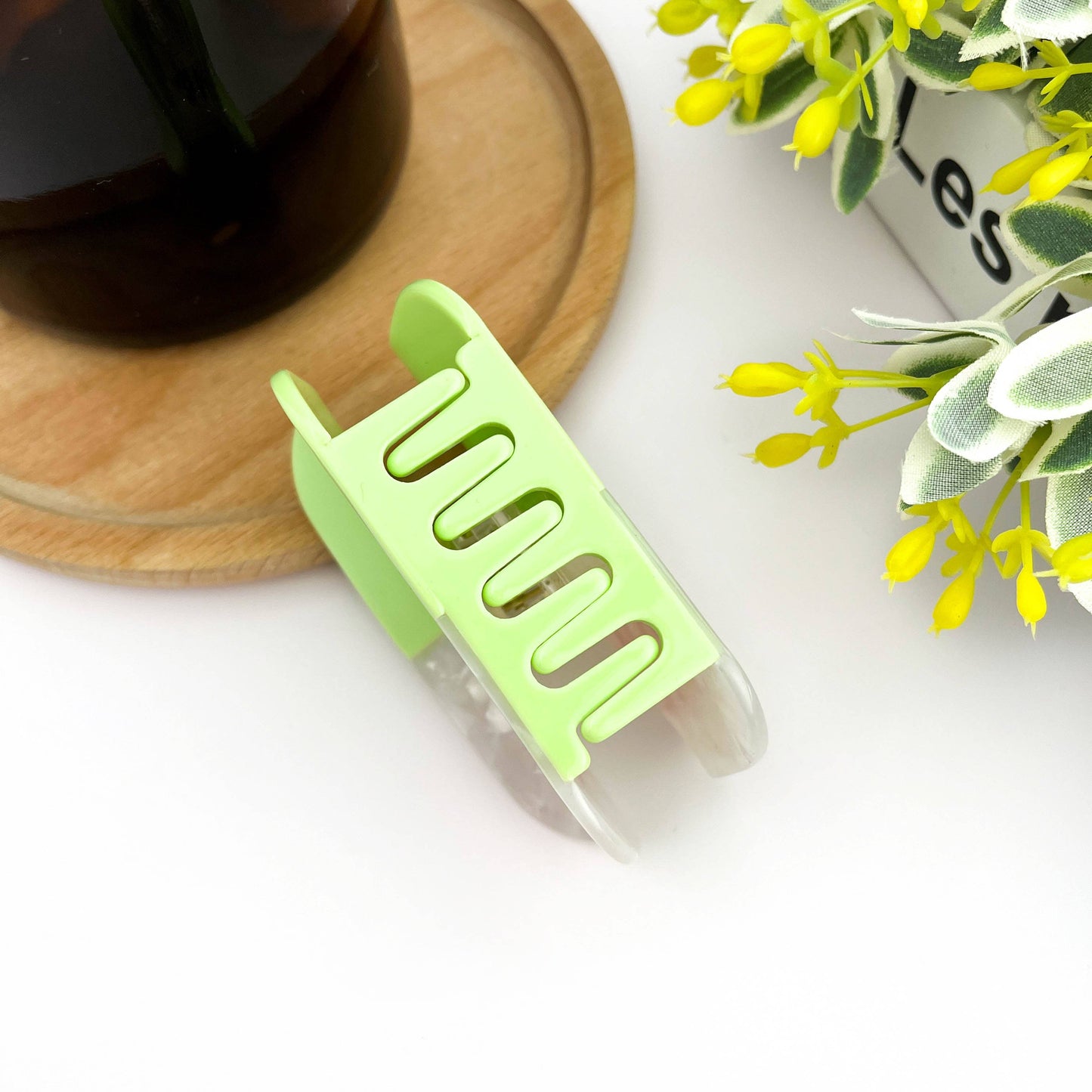 Acetate Pill Hair Clips