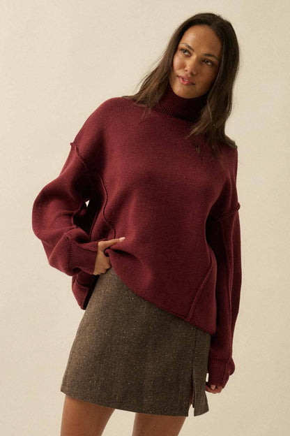 Cami Funnel Neck Sweater