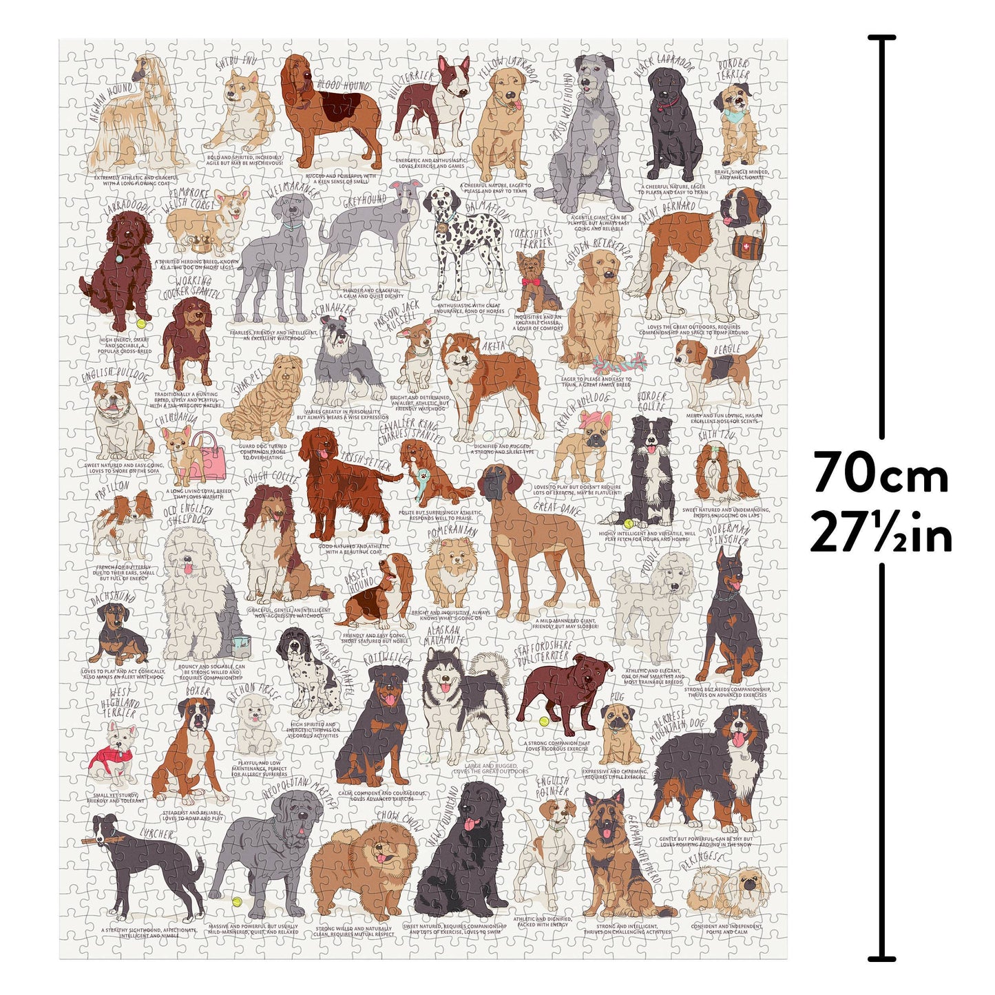 Dog Lover's 1000 Piece Jigsaw Puzzle