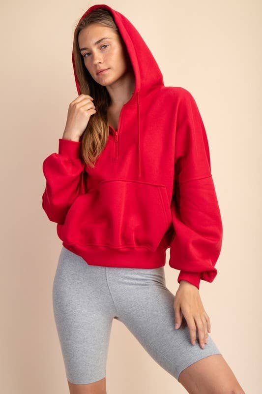 Go To Quarter Zip French Terry