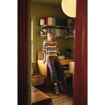 Golden Hour Stripe Cardigan