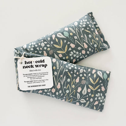 Hot & Cold Therapy Neck Wrap - Meadow Flowers