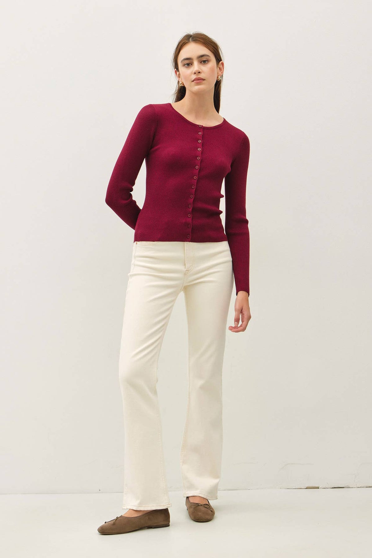 Nora Button Cardigan