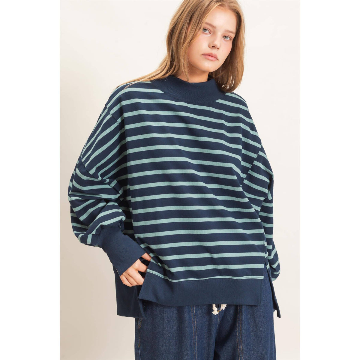 Harbor Stripe Pullover