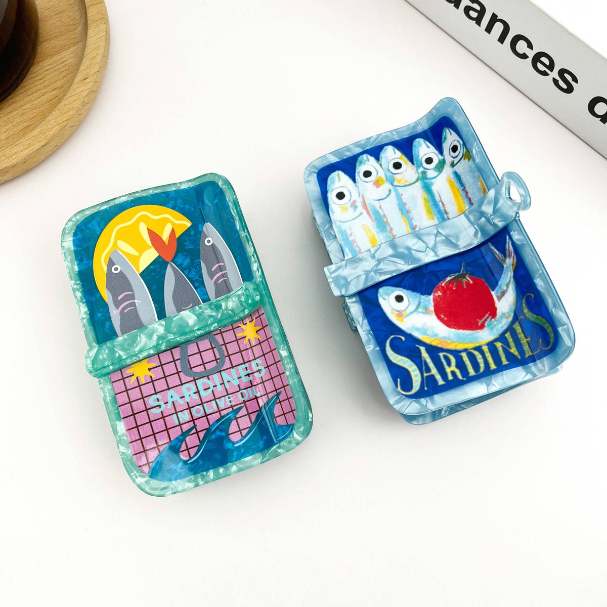 Sardine Can Hair Clip