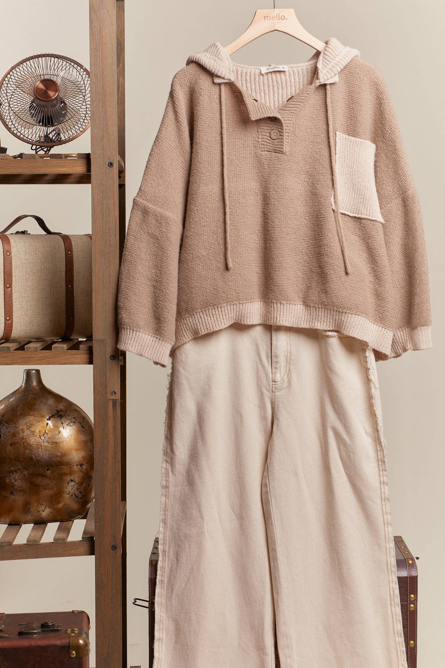 Hooded Oversized Sweater
