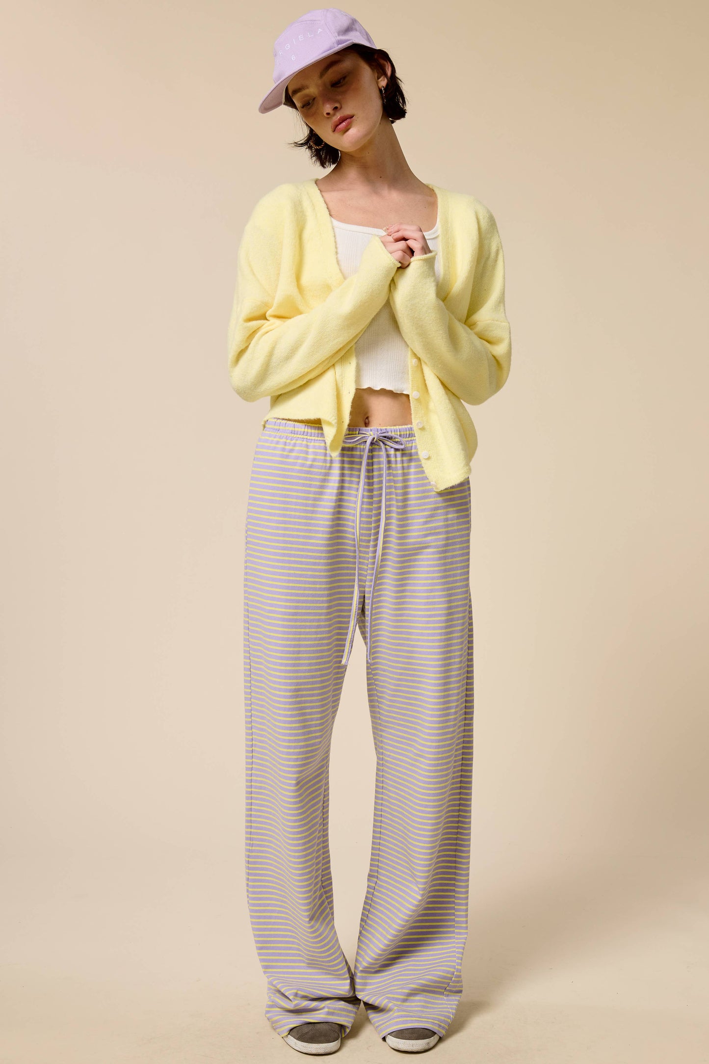 Soft V Neck Button Up Cardigan
