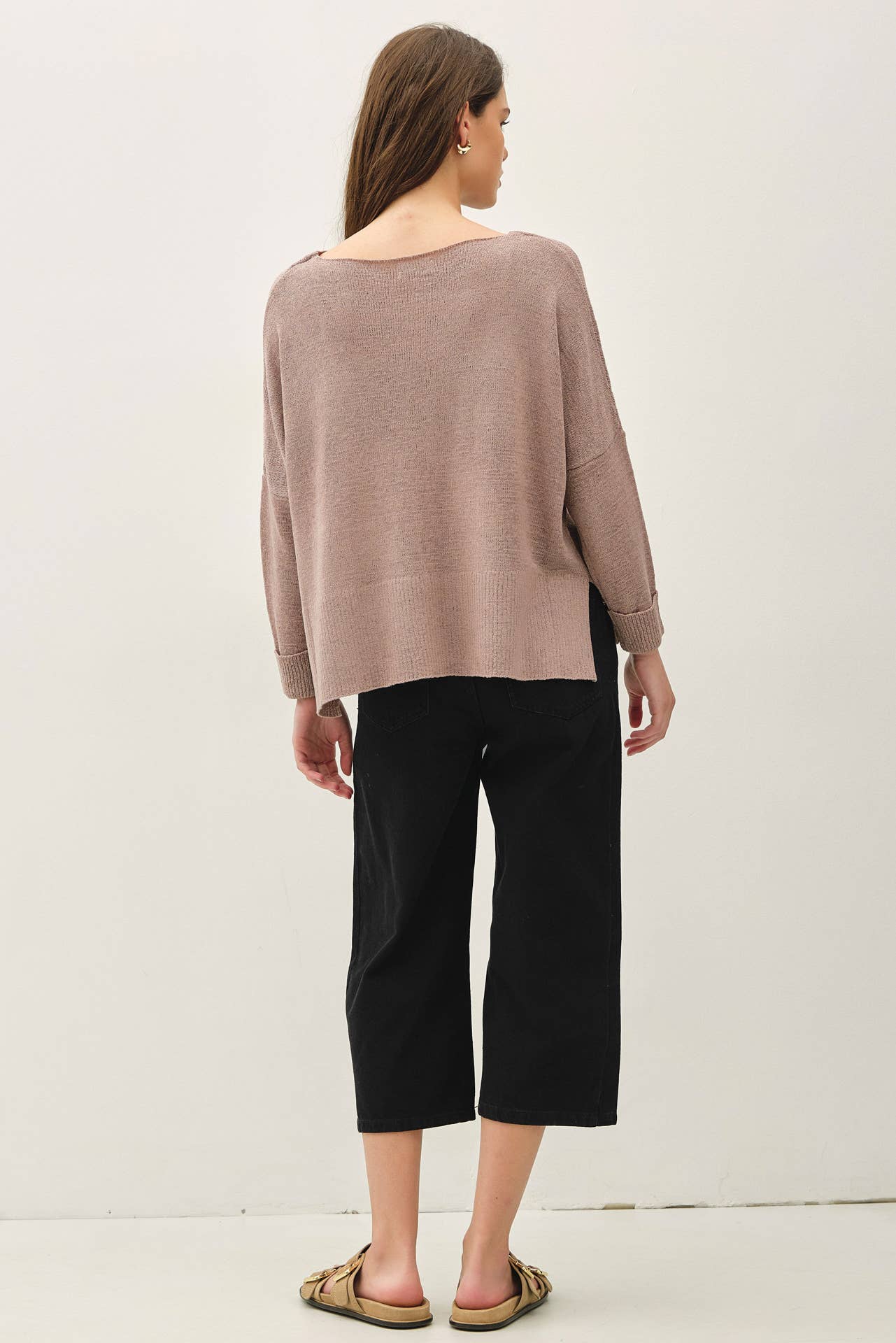 Breezy Boatneck Sweater