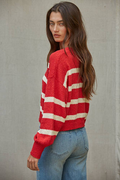 Harbor Stripe Knit Pullover