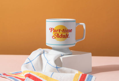 Brass Monkey Part-time Adult Ceramic Mug