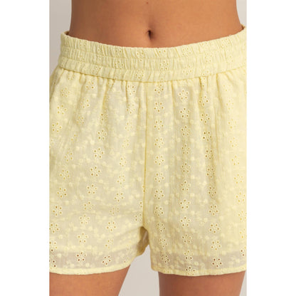 Meadow Eyelet Shorts