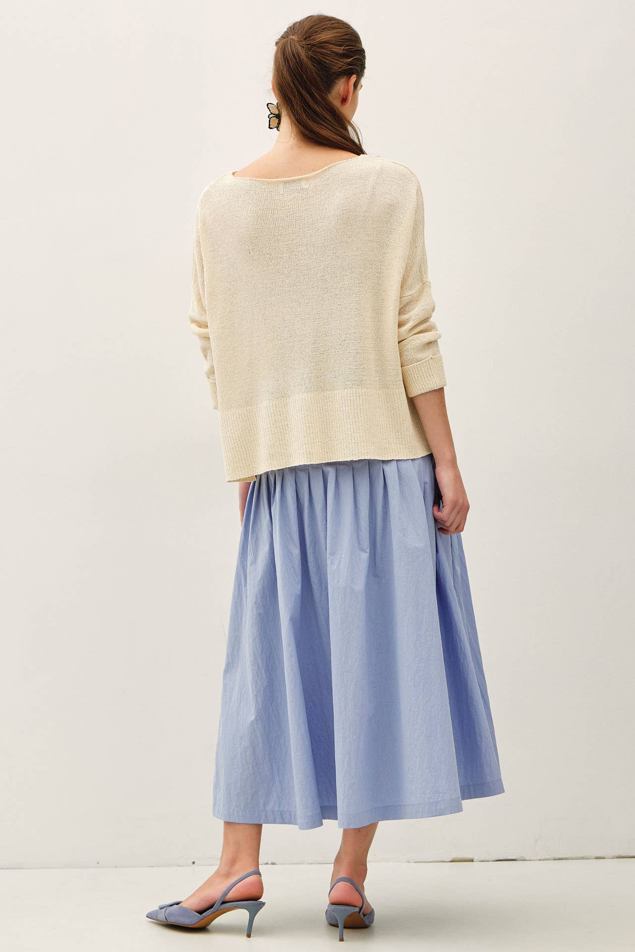 Breezy Boatneck Sweater