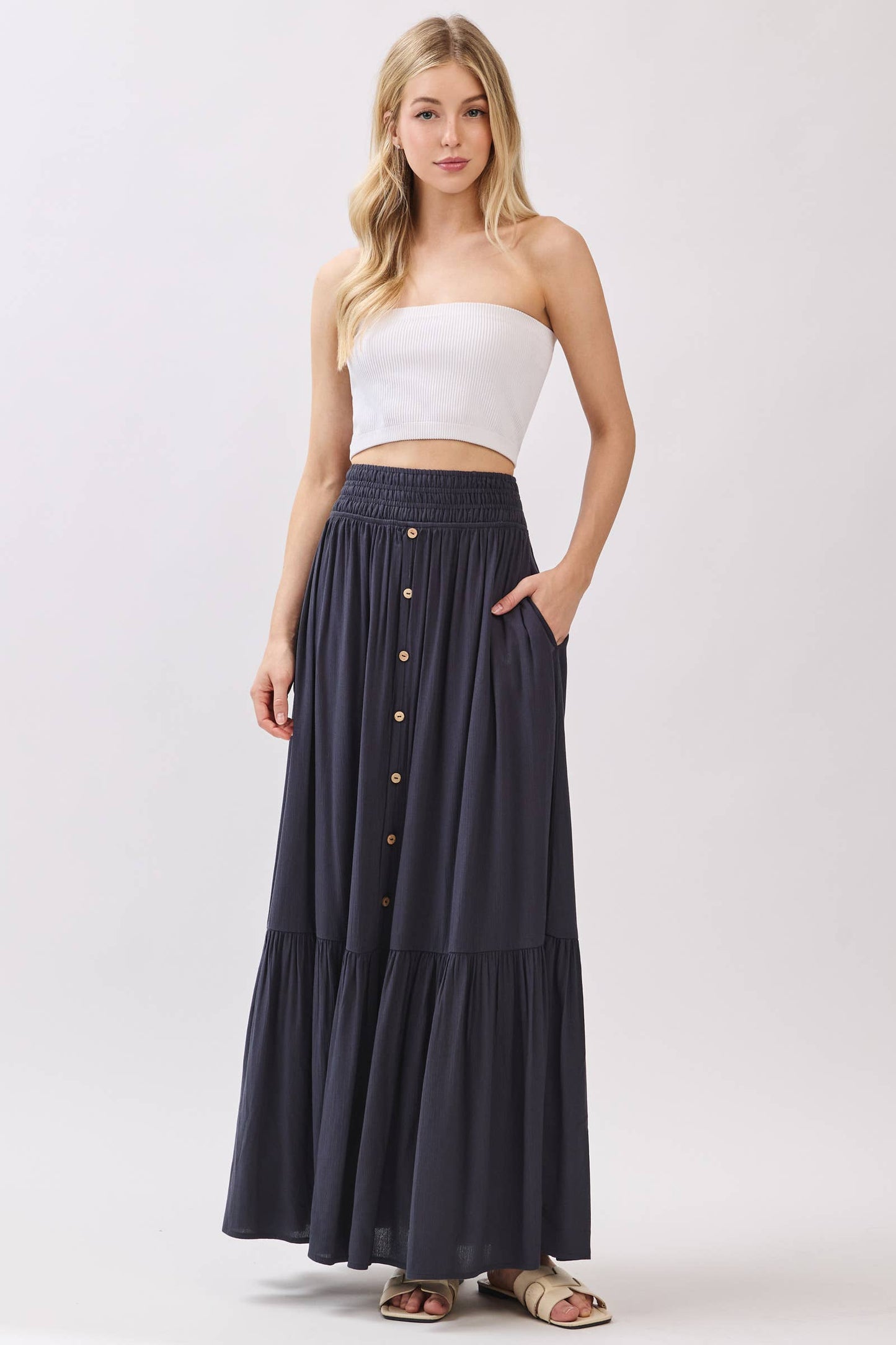 Easy Days Ruffle Maxi